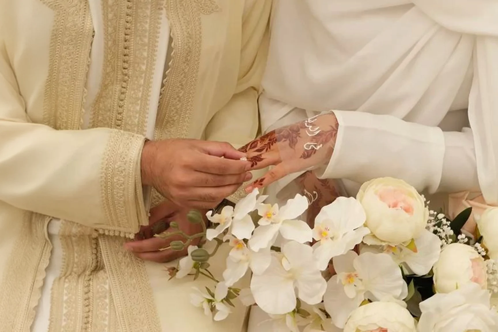 Indian bride in traditional attire
